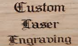 Custom laser engraving sample