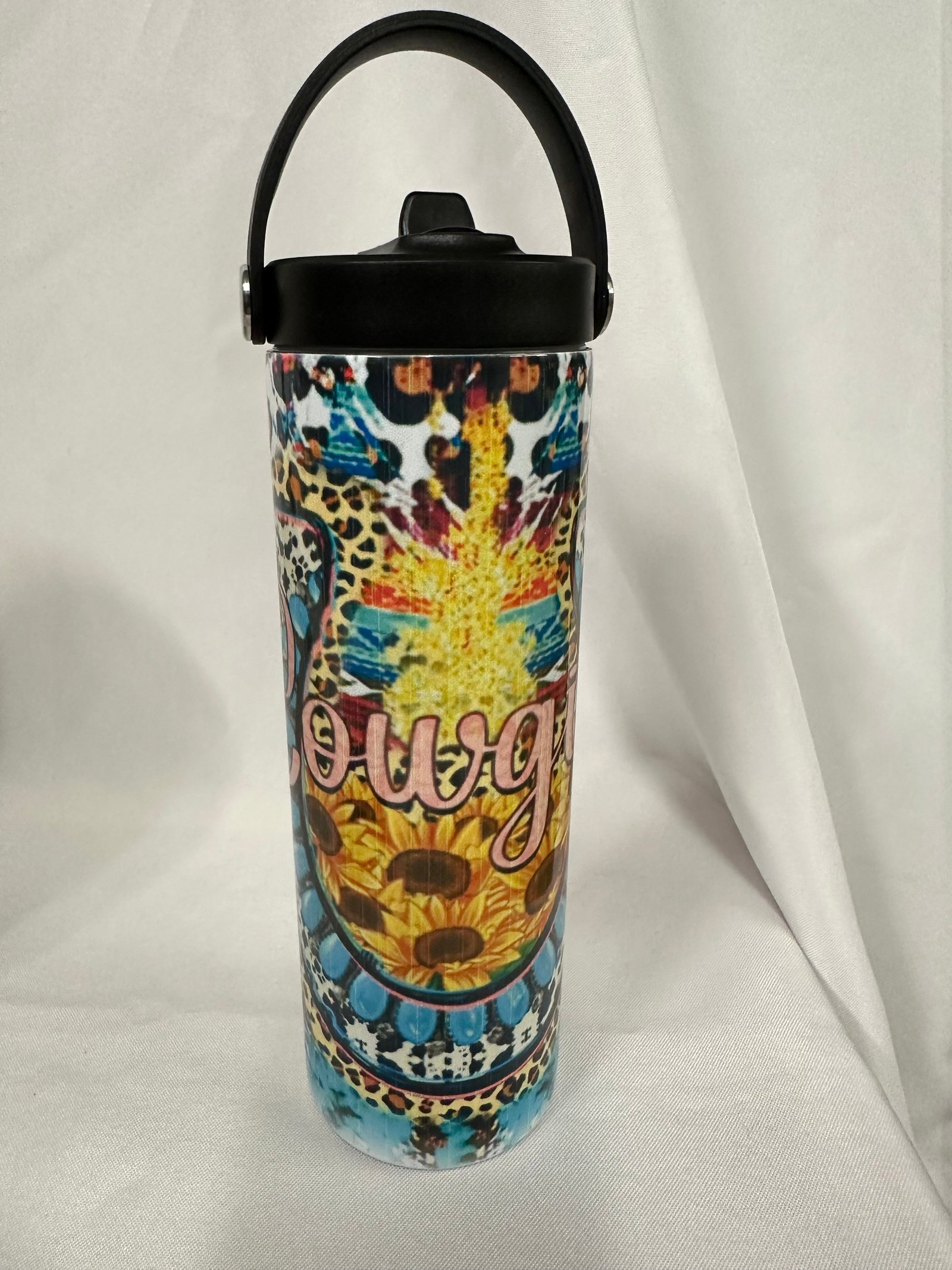 Custom cowgirl tumbler